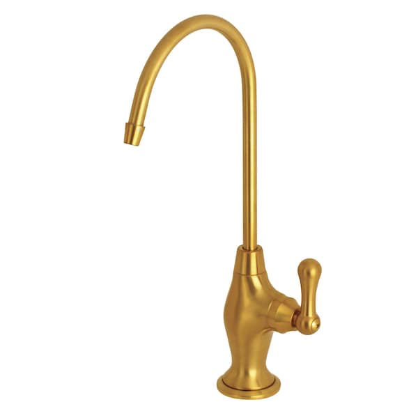 1/4 Turn Water Filtration Faucet, Brushed Brass